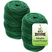 Biostretch- Cordel de jardín- Hilo de jardín- Amarre Inteligente para Plantas- Soporte Flexible elástico para para Todos…